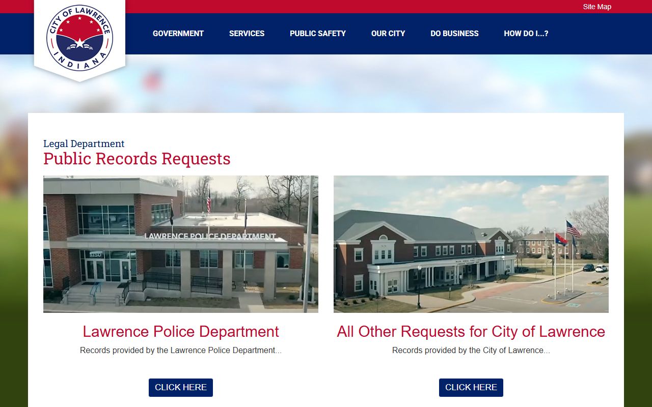 Lawrence Indiana public records
